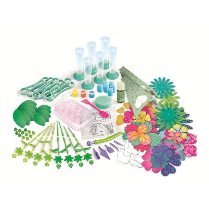 CLEMENTONI - Fleurs parfumées à créer - 7 créations - IDEA - Dès 7ans