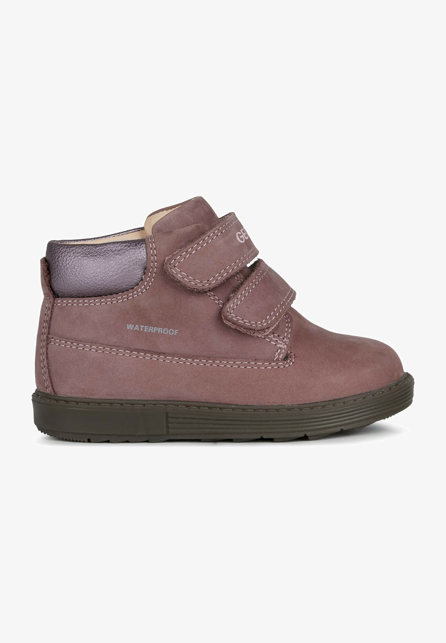 Geox Classic enkellaarsjes - donkerroze