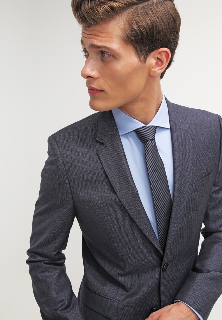 HUGO JASON SLIM FIT - Oficialūs marškiniai - šviesiai/pastelinės mėlynos spalvos