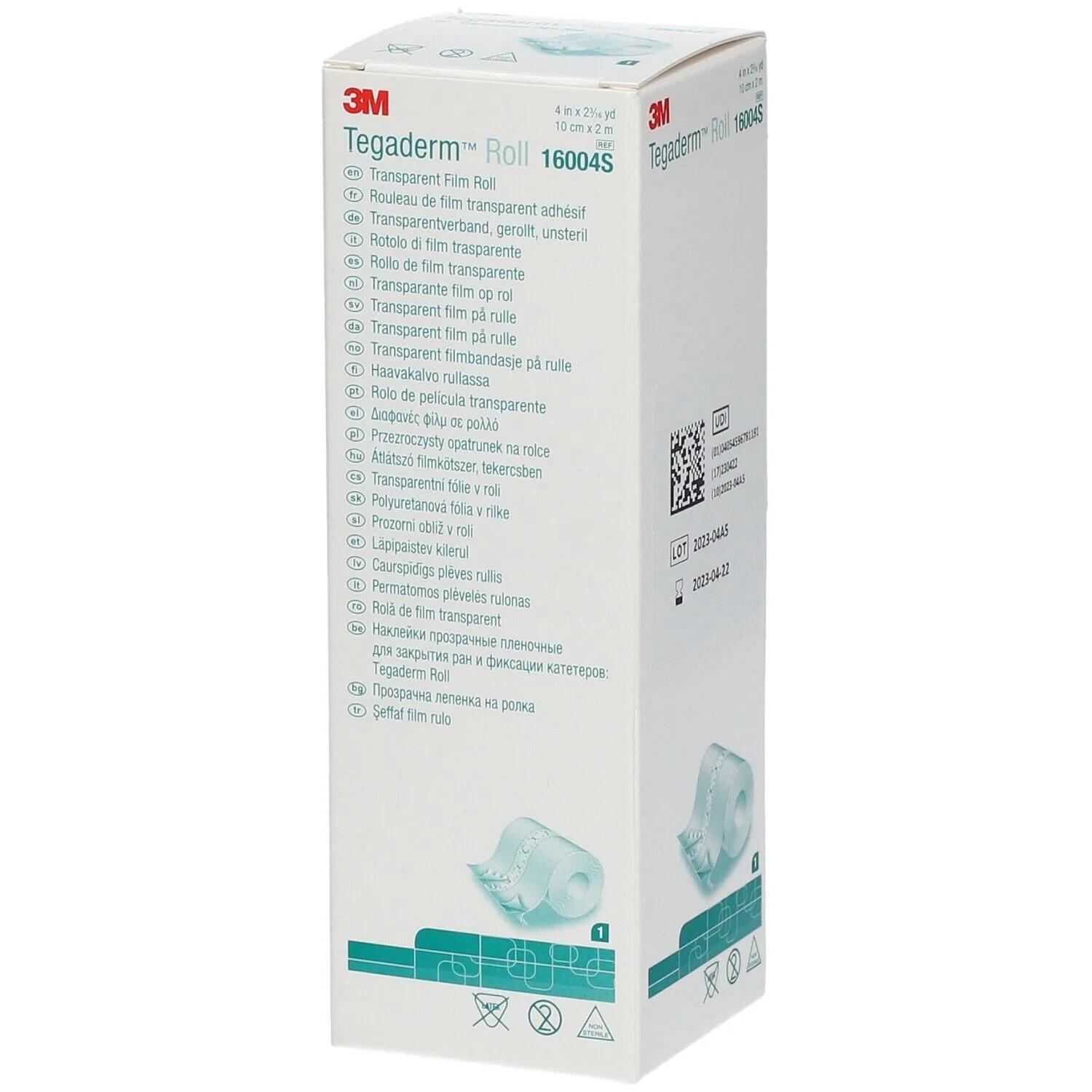 Rolo de bandagem 3M Tegaderm 10 x 2 m (1 rolo)