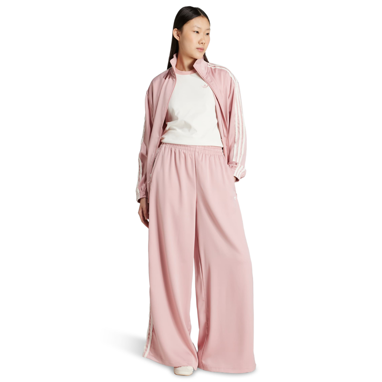 adidas Originals Satin Wide Leg -verryttelyhousut