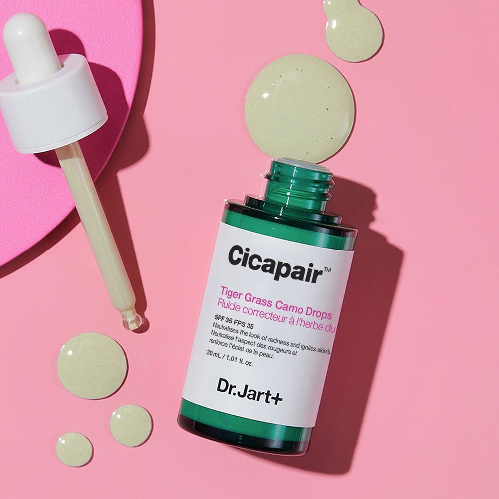 Dr. Jart+ maskuoklis „Cicapair™“ tigro žolės maskuojamieji lašai – 30 ml