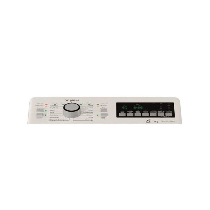 Mal ubicado, Superior, Esencial, Blanco, 7 kg, 1200 rpm, Clase energética B, 4 Whirlpool - TDLR7251BCFR