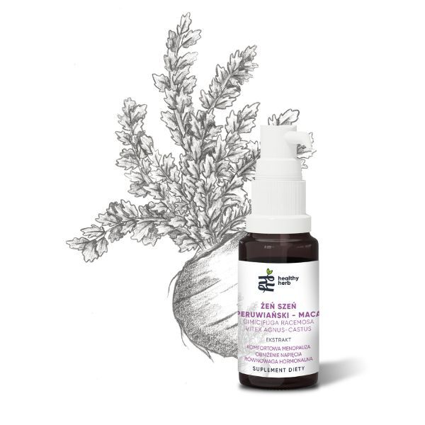 Hälsosam örtadaptogen