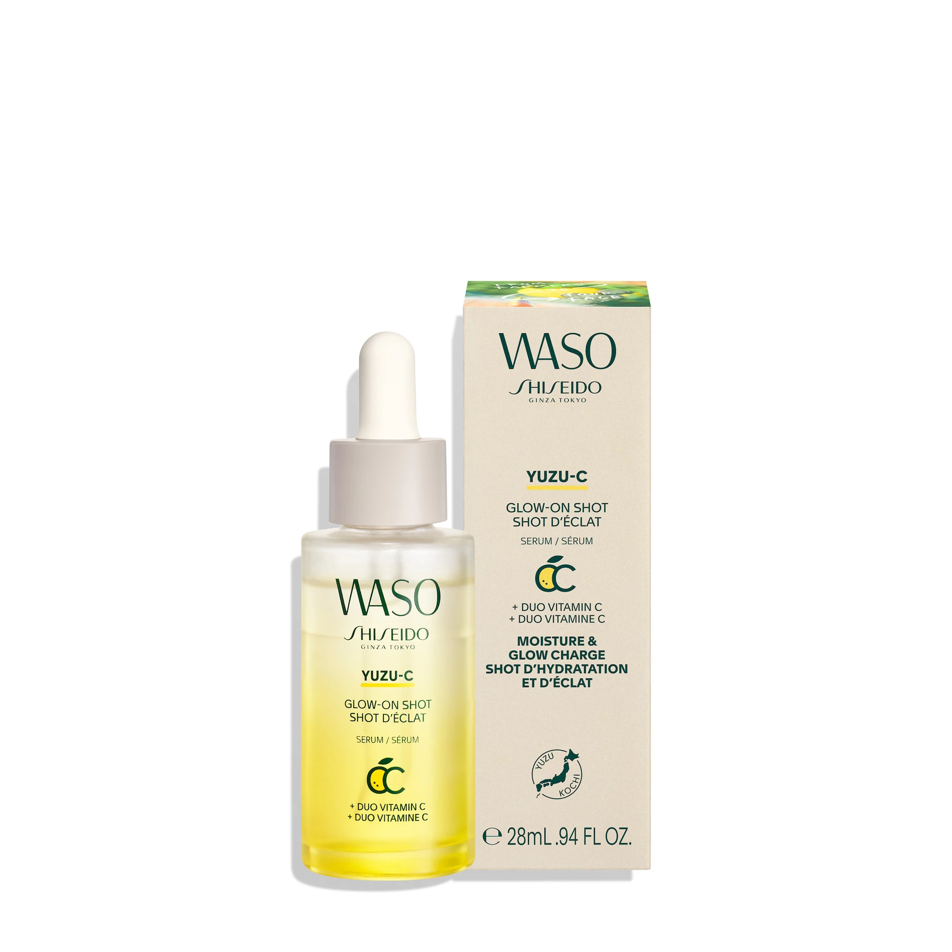 WASO Yuzu-C Glow-On Shot 20 ml - Shiseido