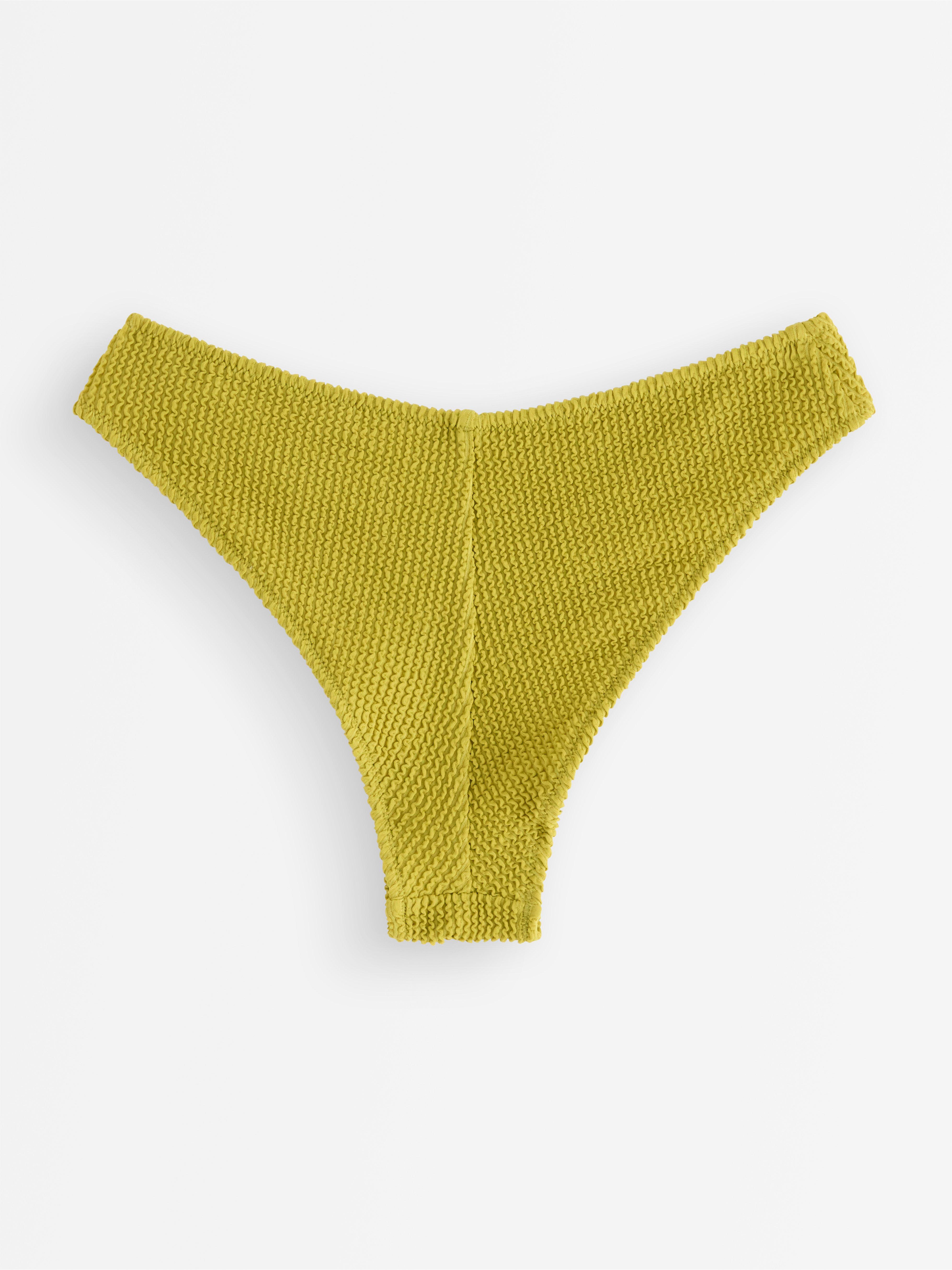 Brasiliansk krøllete bikinitruse Lys Dusty Lime