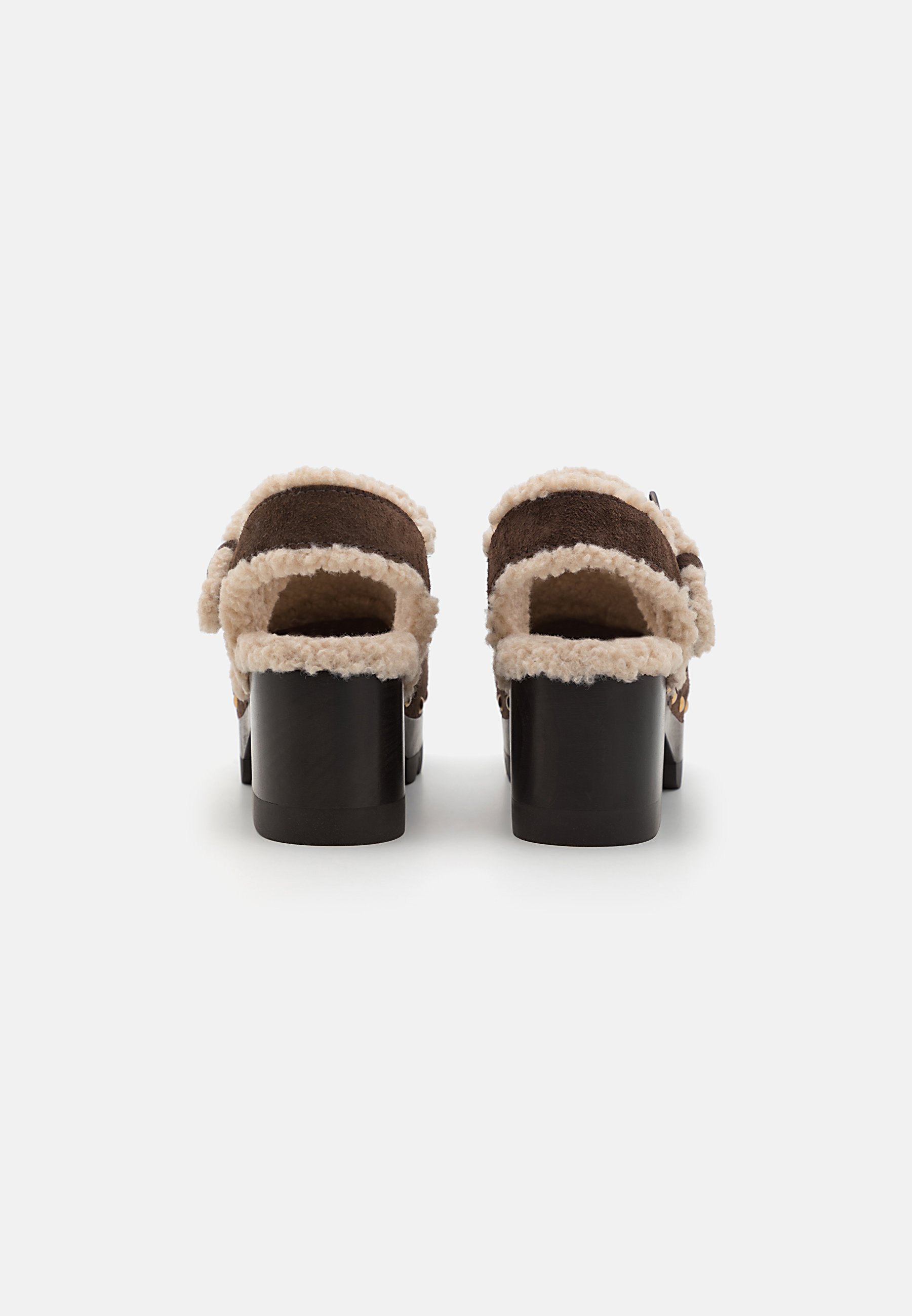 Tory Burch klompen - diep espresso
