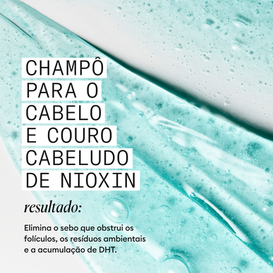 Nioxin Professionals Scalp Hair Shampoo 3 pro barvené, suché a poškozené vlasy, hustotu a objem, 300 ml