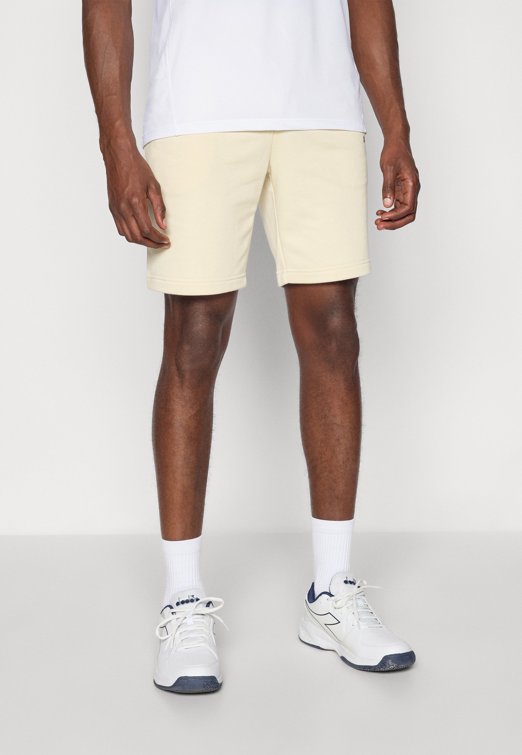 Björn Borg ESSENTIAL SWEATSHORTS - Sportshorts - gebroken wit
