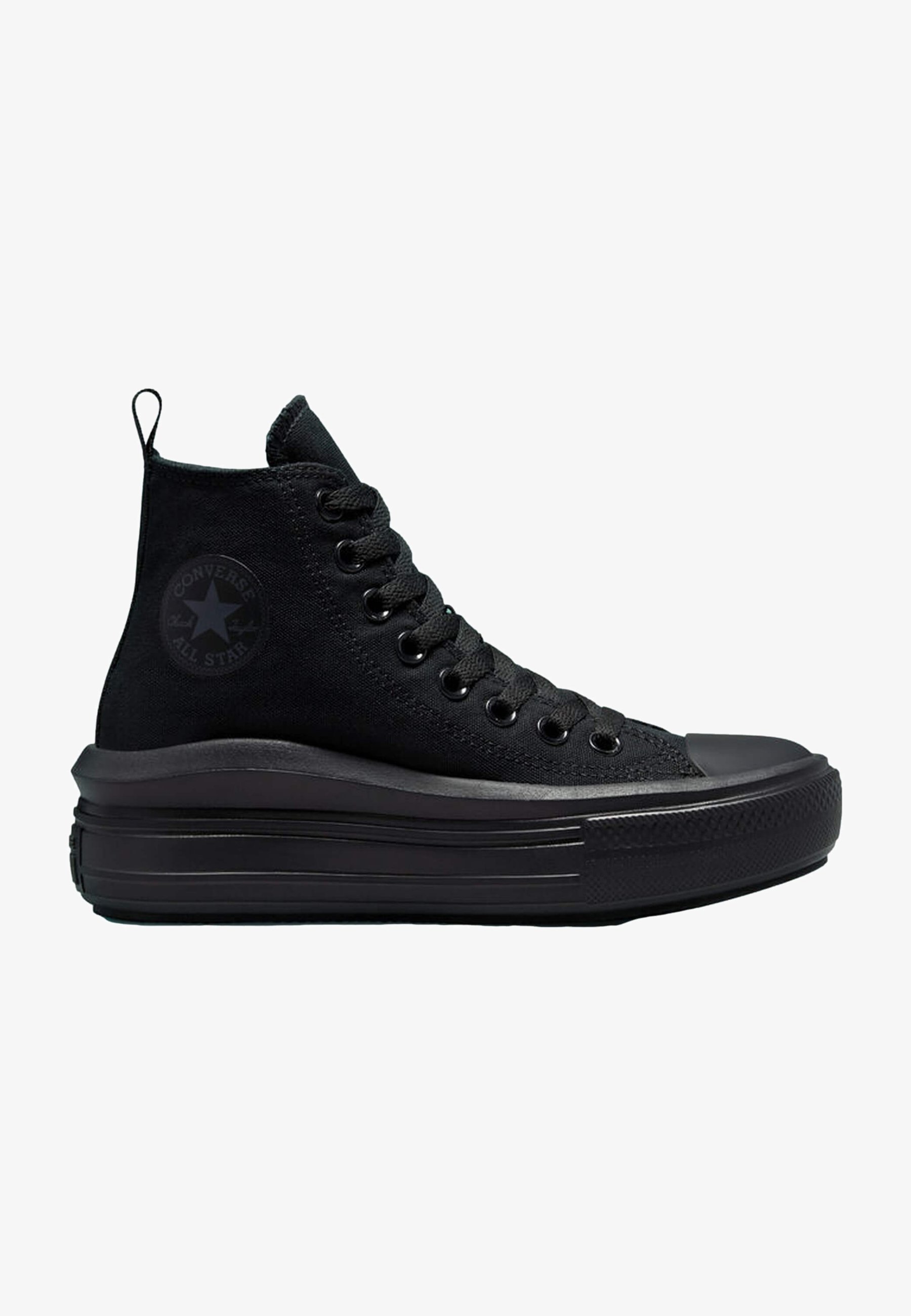 Converse CHUCK TAYLOR ALL STAR MOVE - Hoge sneakers - zwart