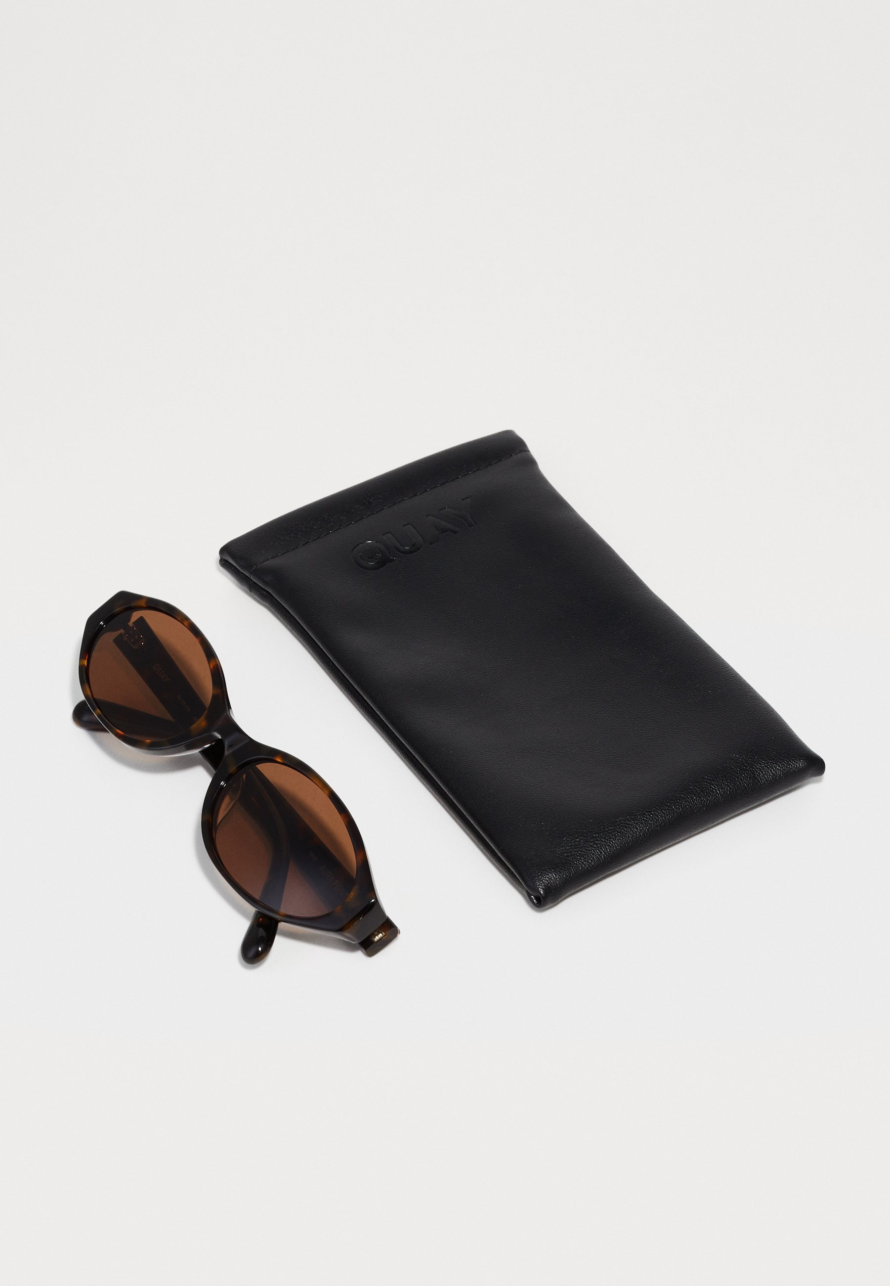QUAY AUSTRALIA AURA POINTS - Zonnebril - neutraal schildpad/bruin