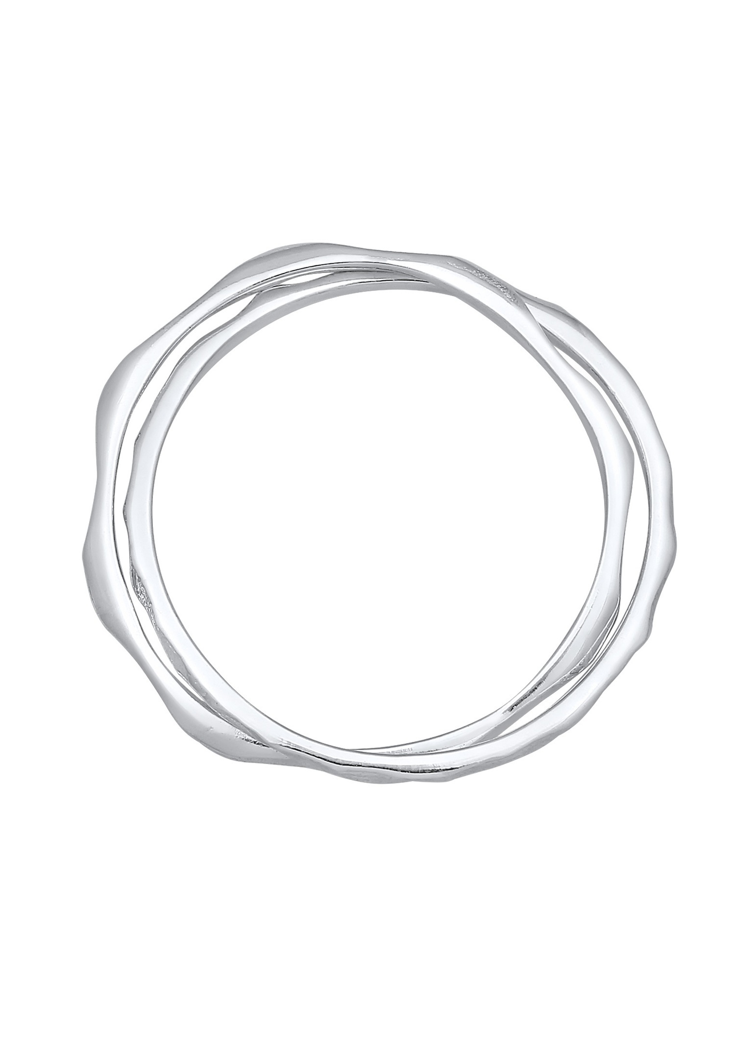 Elli Femmes look vintage enroulé en argent sterling 925