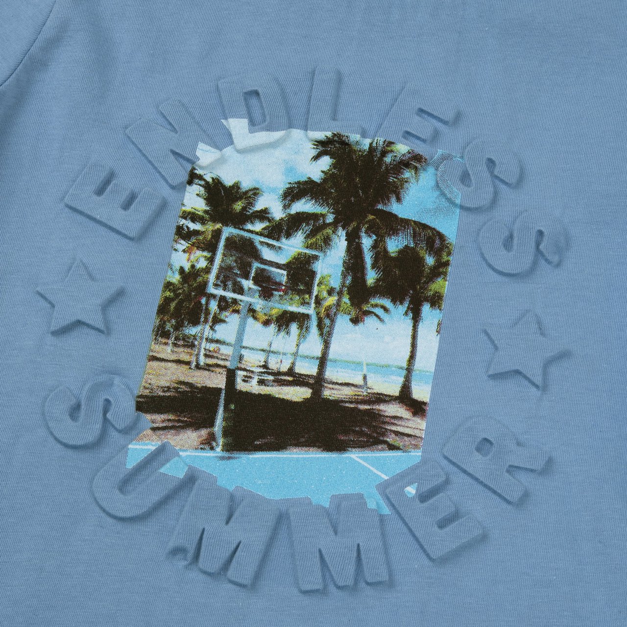 T-shirt en relief