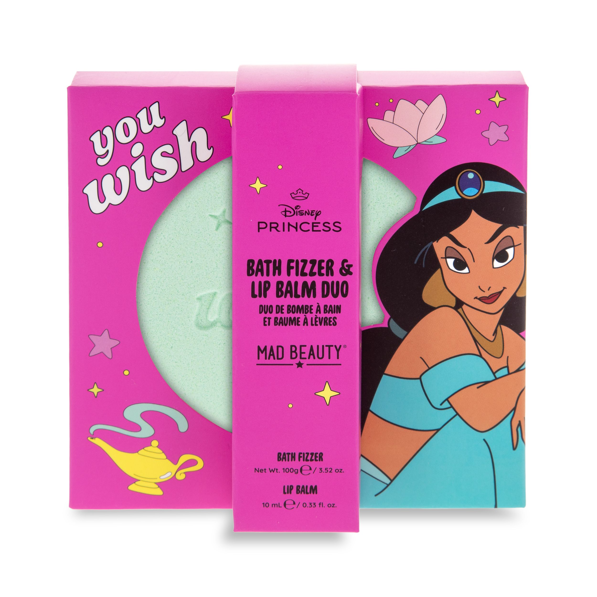 Balzam za usne s kuglicom za kupanje Disney princeza Dodaci za kupanje