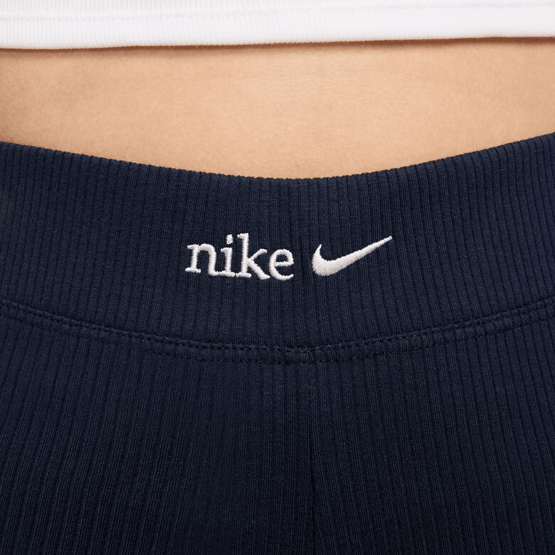 Sportswear Trend Rippen-Schlaghose