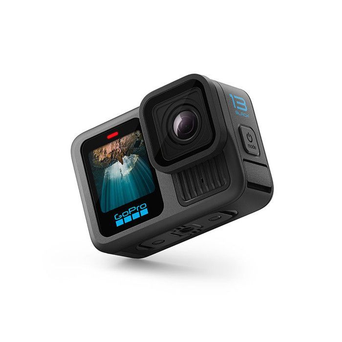 Caméra de sport - GoPro - HERO 13 Black - Étanche - Vidéo 5.3K60 - Compatible objectifs HB