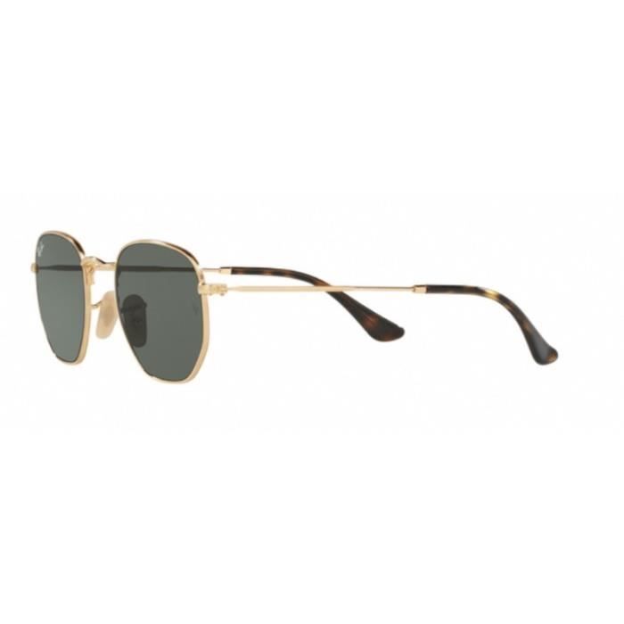 Lunettes de soleil - RAY BAN - RB 3548N - Monture Ronde - Couleur Dorée - Protection UV 3