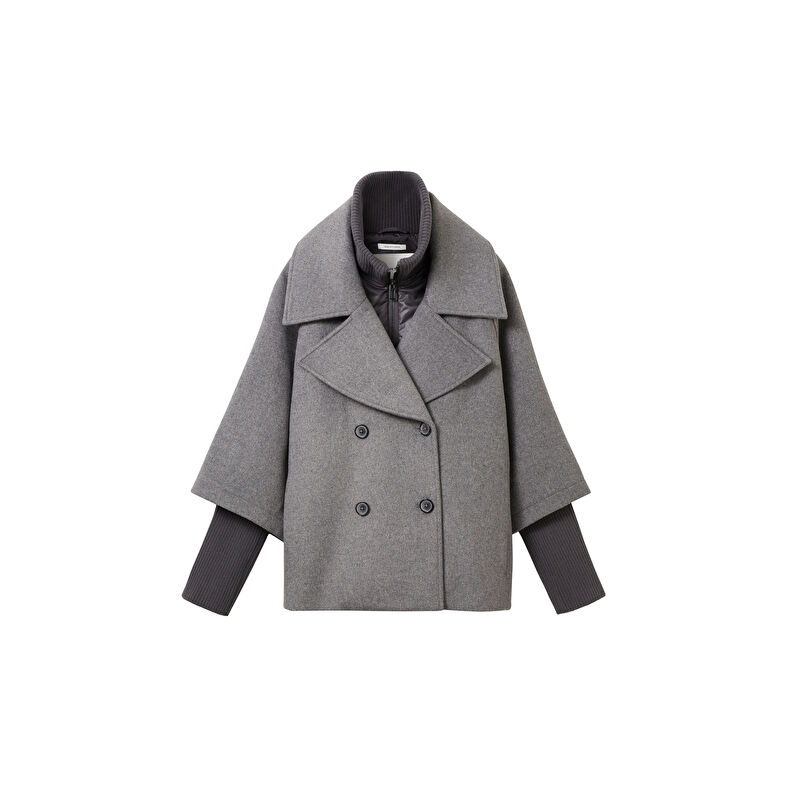 Cappotto grigio da donna