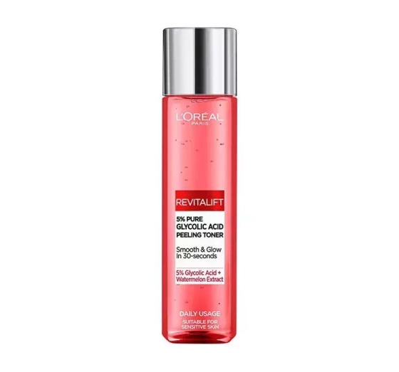 L'Oréal Paris Revitalift złuszczający tonik do twarzy z kwasem glikolowym 180 ml