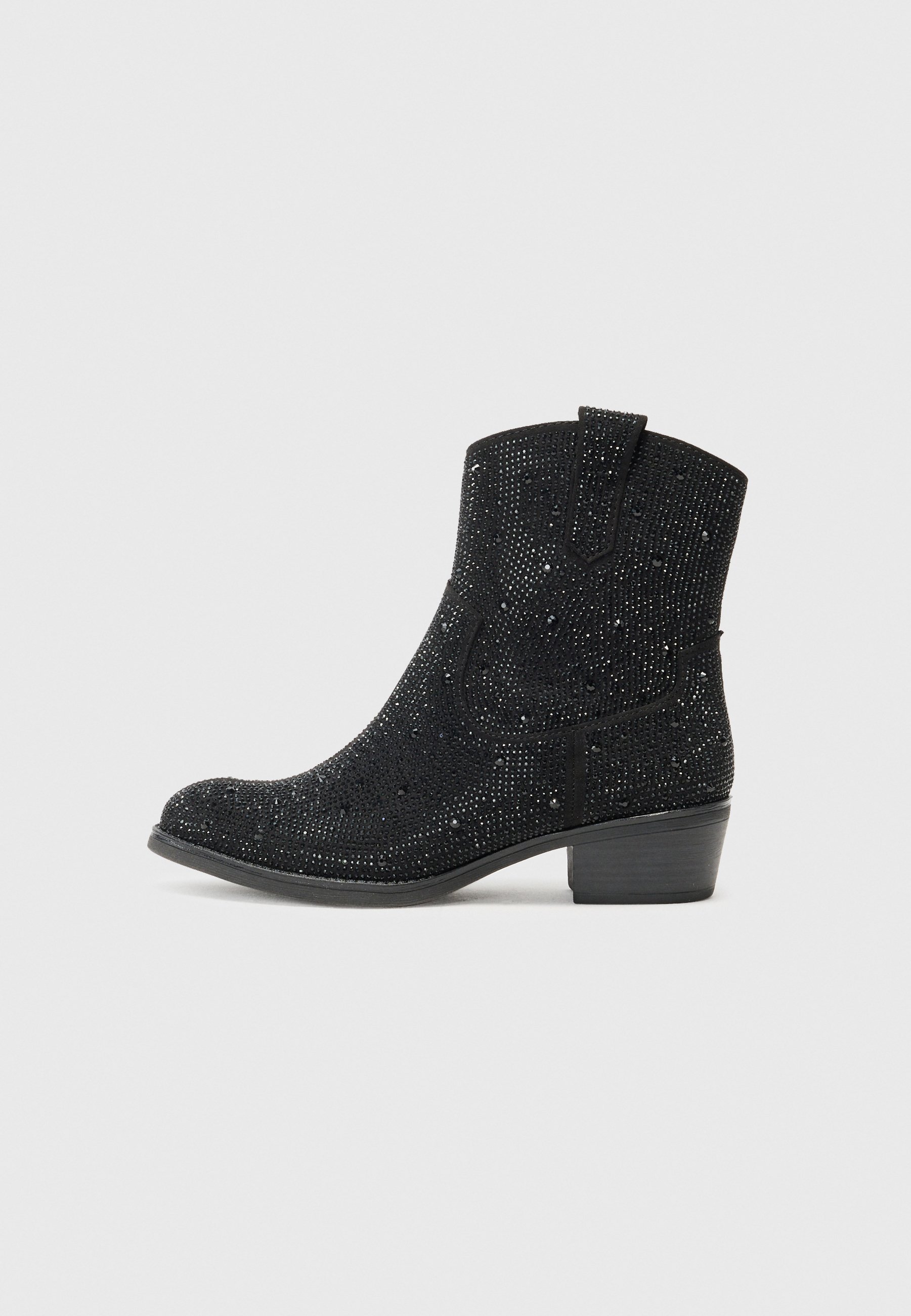 Bottes de cowboy/motard Marco Tozzi - noires