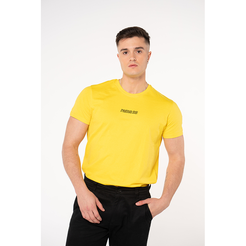  Camiseta Manga Corta Bordado Rams 23