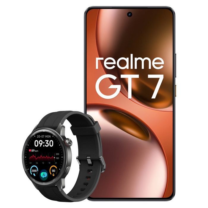 Smartphone - REALME - GT 7 - 5G - 12GB RAM - 512GB Preto
