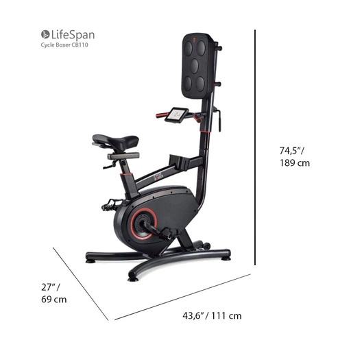 Vélo d'entraînement à domicile Lifespan CB110
