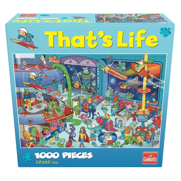 Puzzle Goliath That's Life în spațiul cosmic<br>1000 de piese