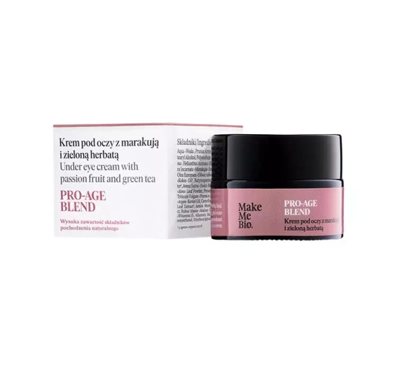 Make Me Bio Pro-Age Blend krem pod oczy z marakują i zieloną herbatą 15ml