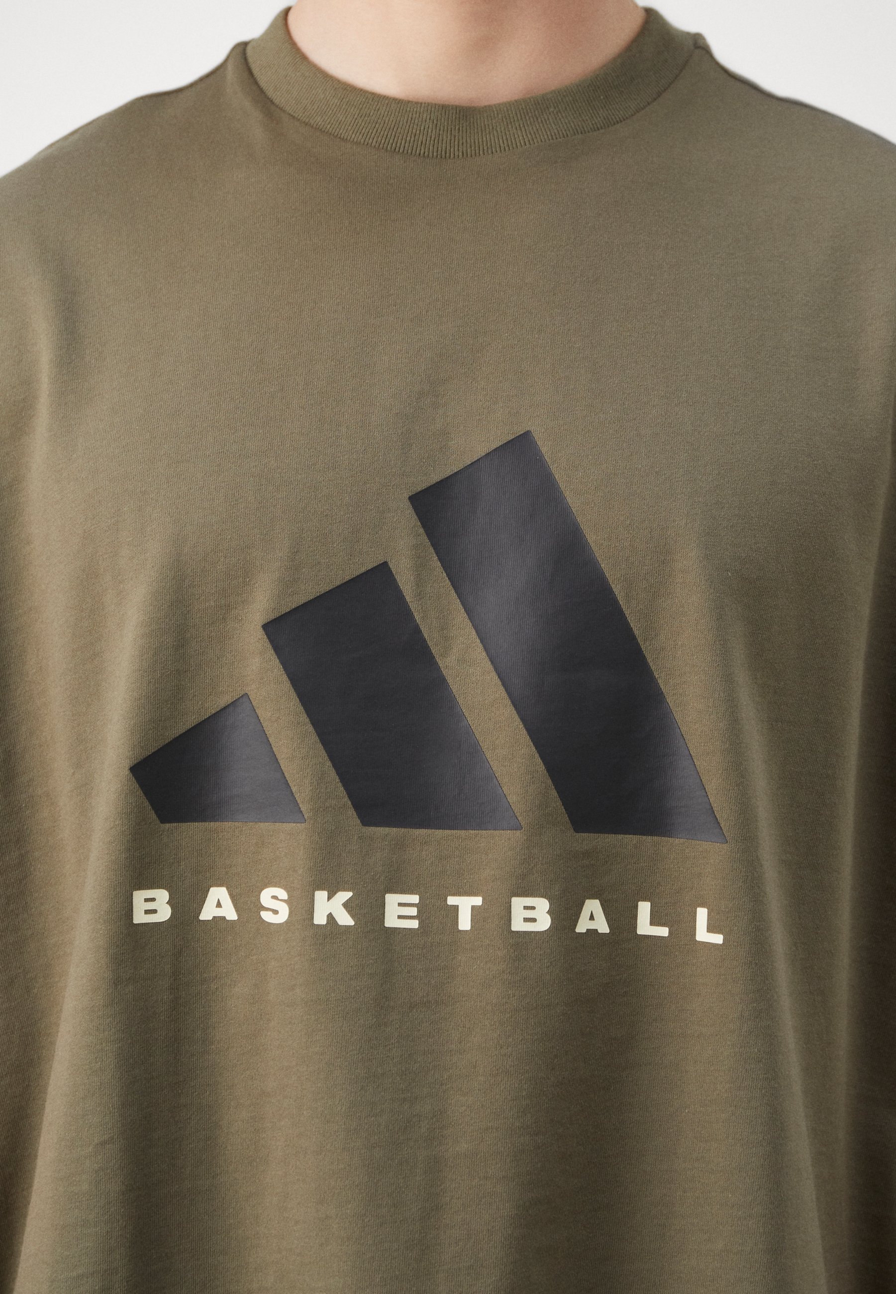 adidas Performance T-shirt - T-shirt met print - olijfgroen