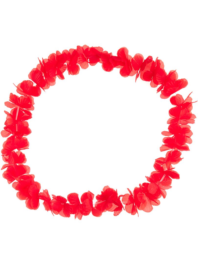 Hawaiiaanse ketting - Rood