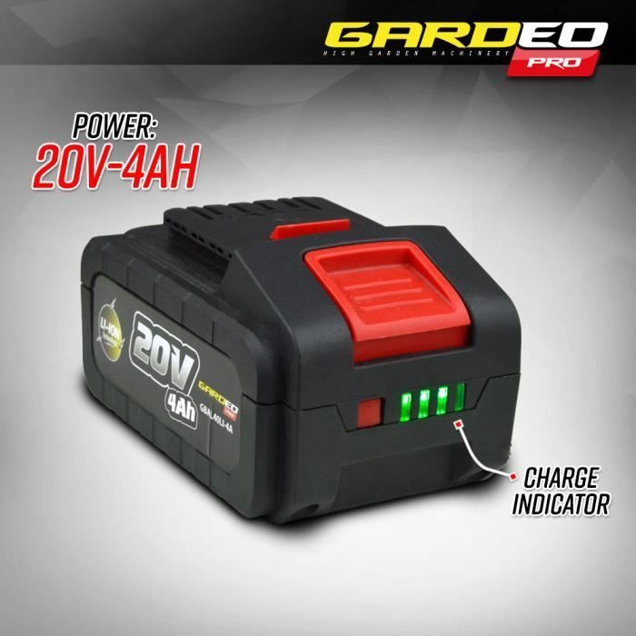 Batteria - GBAL40LI-4A - 20V - 4Ah - Litio - Ricaricabile