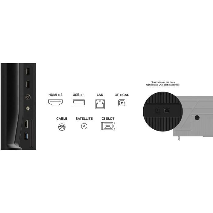 TCL 43T69C - TV QLED 43
