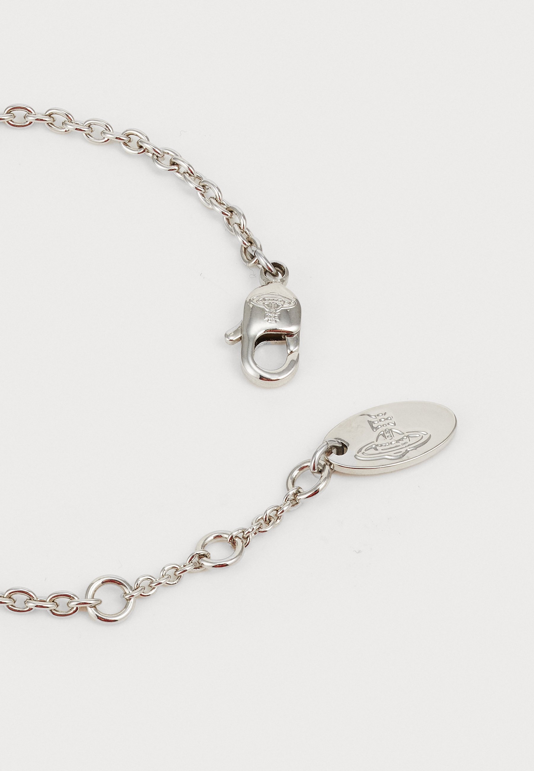 Vivienne Westwood MINI RELIEF CHAIN BRACELET - Bransoletka - w kolorze srebrnym