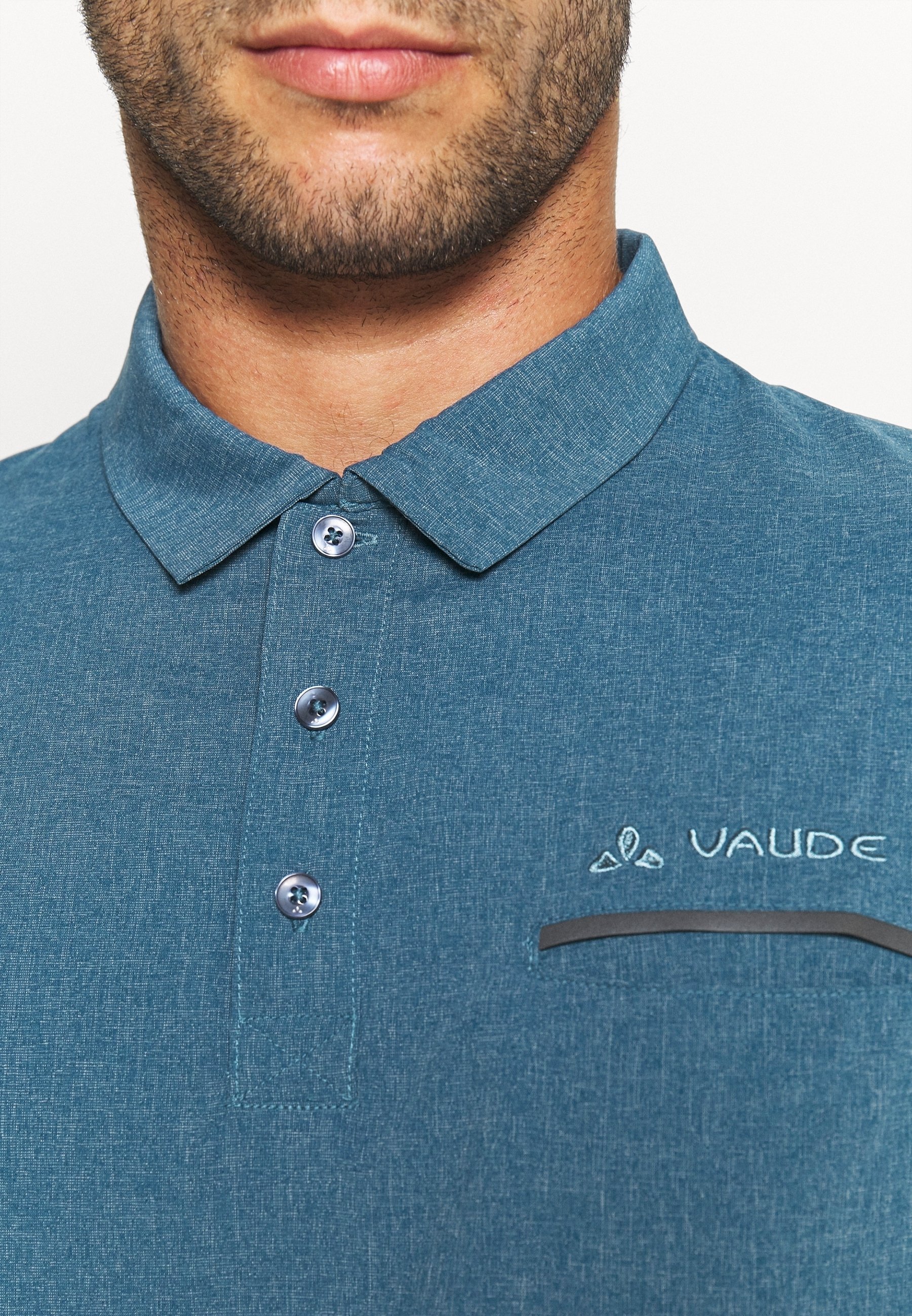 Vaude poloshirt - blauw