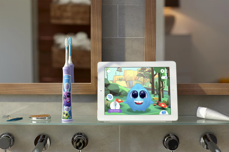Philips Sonicare For Kids 3+ HX6322/12 elektrische Schallzahnbürste für Kinder
