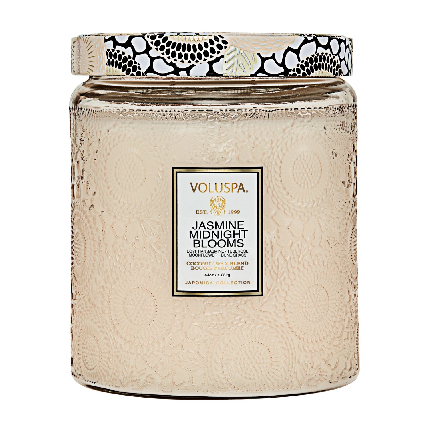 VOLUSPA Jasmine Midnight Blooms 44oz Luxe Jar