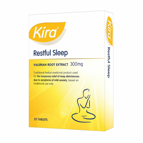 Kira Restful Sleep Extracto de raíz de valeriana 25 comprimidos | Salud | Superdrug