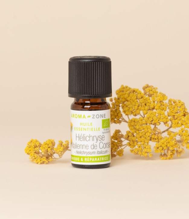 Ätherisches Bio-Helichrysumöl (Immortelle) aus Korsika, 5 ml