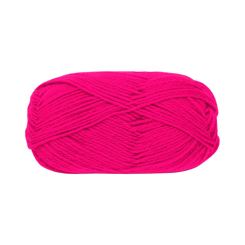 filato di lana superwash rosa