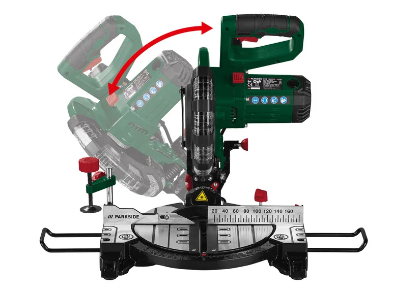 Fierăstrău circular cu mitră PARKSIDE® PKS 1500 C4, 1500 W