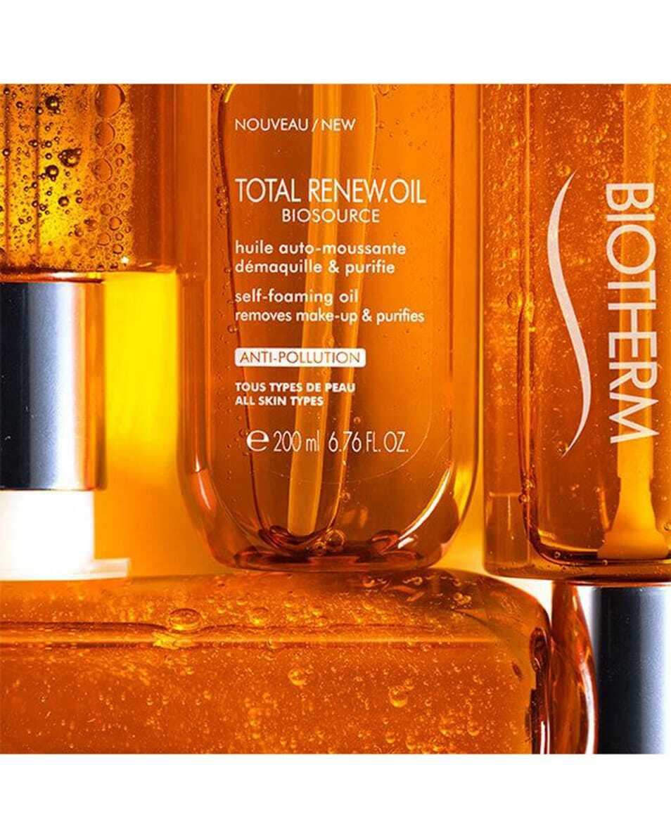 BIOTHERM BIOSOURCE HUILE RÉGÉNÉRANTE TOTALE - DÉMAQUILLANT ET NETTOYANT