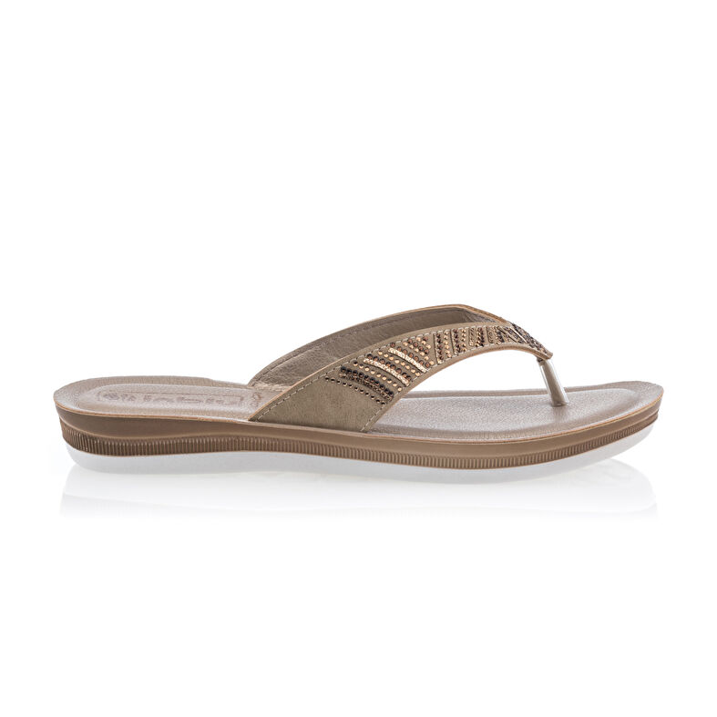 Bruine teensandalen voor dames