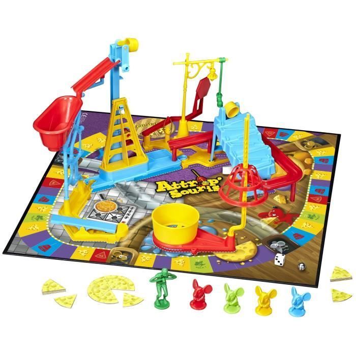 Mousetrap, Children's Board Game, Board Game, Ages 6+, Hasbro Gaming