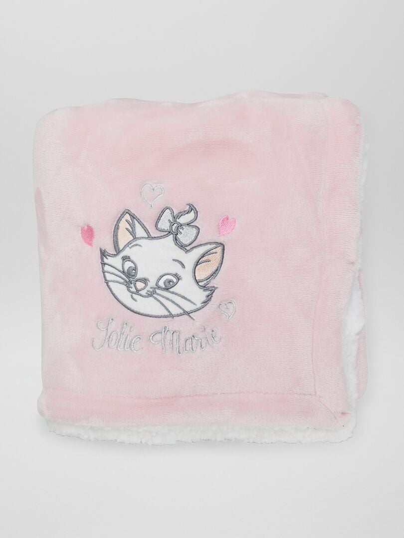 Manta Disney de lã e sherpa - ROSA