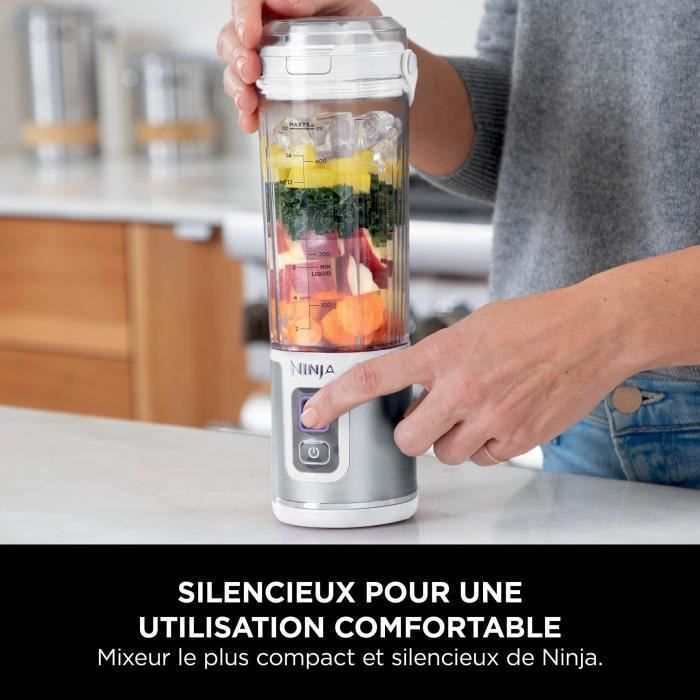 NINJA Blast Draadloze Draagbare Blender - Wit - BC151EUWH