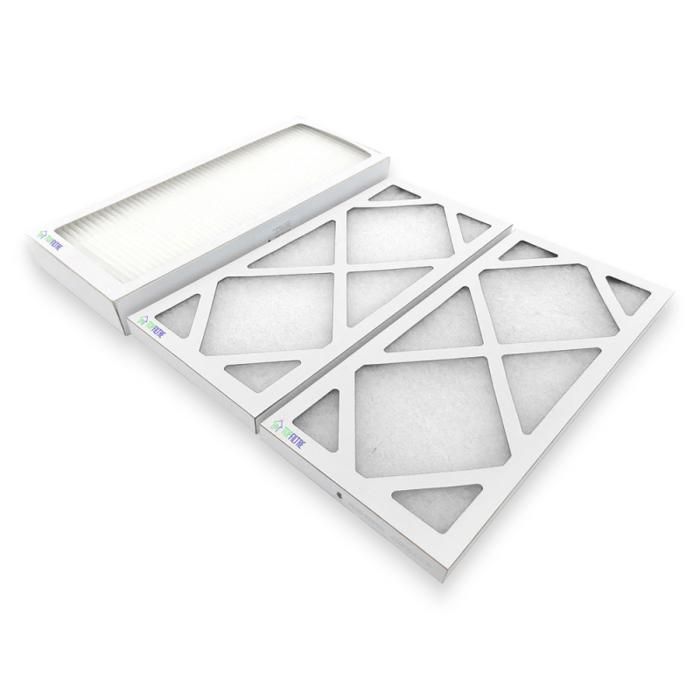 SINEA - G4 x2 and M5 filters compatible with UNELVENT IDEO 325 ECOWATT / INITIA 225 G4 - high filtration efficiency