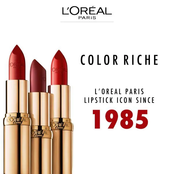 L'Oréal Paris Color Riche Satin Lipstick 112 París