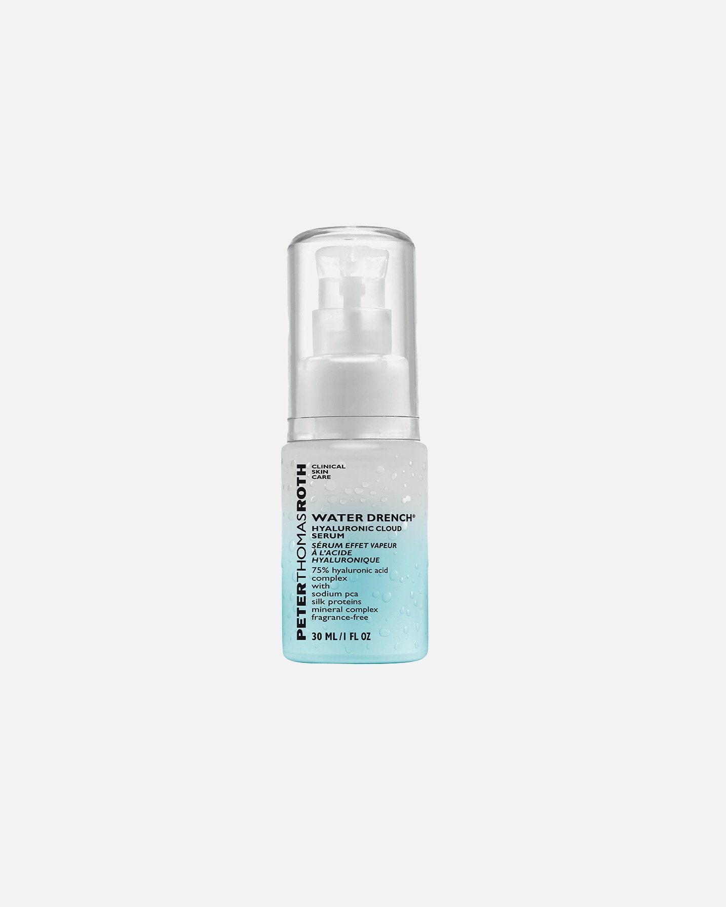 Peter Thomas Roth mitrinošais seruma ūdens Drench® hialuronskābes mākoņa serums - 30 ml