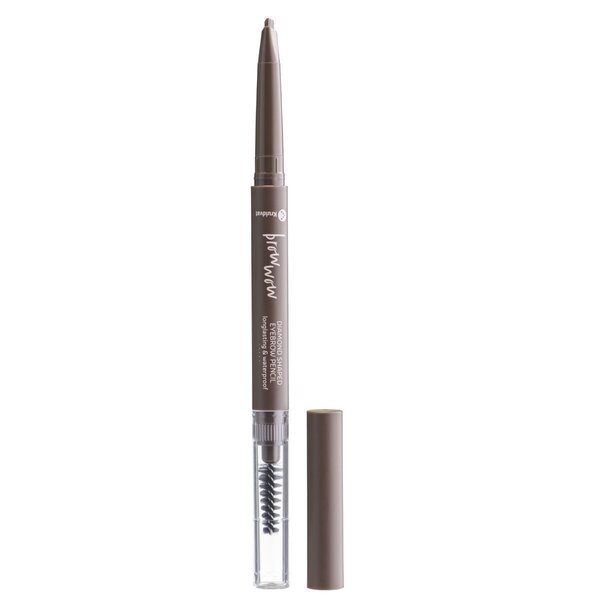 Оловка за обрве у облику дијаманта Kruidvat Brow Wow 020 средње тамне боје<br>1g
